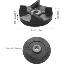 Qcuiil Yedek Parça Taban Dişlisi ve Bıçak Dişlisi, Magic Bullet MB1001 250W Blenderler 6'lı Paket ile Uyumlu (Yurt Dışından)