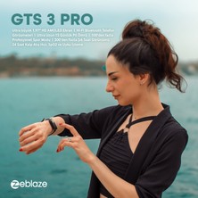 Zeblaze Gts 3 Pro İnci Beyazı Akıllı Saat - 1.97'' Amoled Ekran, Kadın Sağlığı Takibi