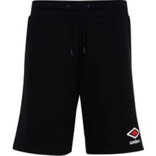 Umbro Erkek Siyah Günlük Pamuklu Regular Şort Umbro Tag Shorts FE-0250