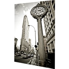 Binlerce Tablo Beşinci Cadde Flatiron Binası Cam Tablo | Hediyelik, Dekoratif, Ofis, Mutfak