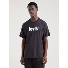 Levi's Levis A2082-0030 Lse_ss Relaxed Fit Tee Bisiklet Yaka Relaxed Siyah Erkek T-Shirt Beden: L