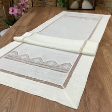 Oya Home Iğne Oya Dantelli RANIR-45*150 cm