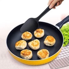 Cherish Silikon Spatula Seti - Siyah 6 Parça Paslanmaz Çelik Çekirdekli Yapışmaz Kauçuk Spatula - Pişirme, Pişirme ve Karıştırma Için Isıya Dayanıklı Spatula Mutfak Gereçleri Seti (Yurt Dışından)