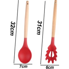 Cherish Yapışmaz Silikon Mutfak Gereçleri Seti 2 Parça, Stil 5 (Yurt Dışından)