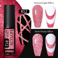 Lily Cute Reflective Glitter Nail art çizim ojesi R012 (54152-6)