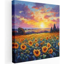 Painted Anarchy Ayçiçeği Serenadı Kanvas Tablo, 30X30