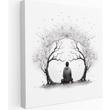 Painted Anarchy Zen Bahçesi Kanvas Tablo, 30X30