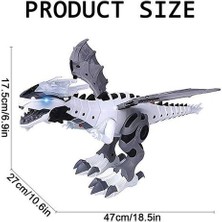 Jurassic Elektrikli Dinozorlar Model Oyuncaklar Yürüyüş Simülasyonu Sprey Alev Dinozor Robot ile Işık Ses Salıncak Dinozor Model Oyuncak | Elektronik Evcil Hayvanlar (Yurt Dışından)