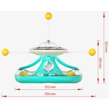 Evcil Hayvan Oyuncakları, Mutlu Pikaplı Kendi Kendini Iyileştiren Artefakt Eğlenceli Kedi Çubuğu (Yurt Dışından)