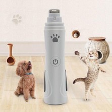 LED Petural Köpek Tırnak Öğütücü ve Clippers 3 Hız Şarj Edilebilir Elektrikli Pet Tırnak Giyotin Ağrısız Paws Bakım Kırpma Aracı | Köpek Tırnak Makası (Yurt Dışından)