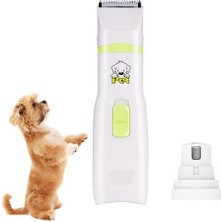 2 In 1 Pet Bakım Makinesi Köpek Kedi Saç Düzeltici Pil Powered Evcil Takım Tırnak Taşlama Düşük Gürültü Saç Düzeltici Pet Araçları | Köpek Saç Düzelticiler (Yurt Dışından)