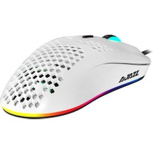 Yeni Hafif Kablolu Mouse Oyunu Oynanma Mılıca Oyunu Oynamak 6 Dpı Ayarlanabilir 7key ile 16.000 Dpı Opticalmice (Beyaz) (Yurt Dışından)