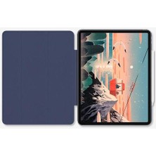 Apple iPad Pro 10.2 Inç Pu Deri Koruyucu Kılıf (Mavi) (Yurt Dışından)