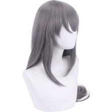 Anime Peruk Sakurajima Mai Partisi Cosplay Peruk (Yurt Dışından)