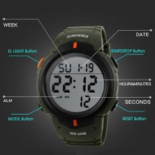 Skmei 1068 Men Waterproof Outdoor Sports Digital Watch Student Fashion Watch (Yurt Dışından)