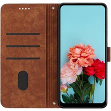 YH Market Realme C63 Kart Ekleme Pu Deri Cüzdan Kickstand Için Flip Case (Yurt Dışından)