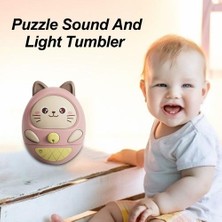 Bebek 0 1 Yaşındaki Müzik Bulmaca Sensory Oyuncak Karikatür Tumbler Bebek Erken Eğitim Öğrenme Makinesi Oyuncak Doğum Günü Hediyesi | Elektronik Evcil Hayvanlar (Yurt Dışından)