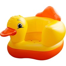 Bebek Şişme Sandalye Pvc Çocuklar Koltuk Kanepe Sarı Ördek Banyo Koltukları Yemek Puset Bebek Taşınabilir Oyun Oyunu Mat Kanepe Öğrenmek Dışkı | Bebek Koltukları ve Amp;divan (Yurt Dışından)