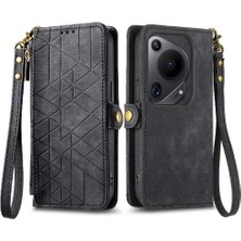 YH Market Huawei Pura 70 Için Flip Case Ultra Darbeye Deri Kılıf Kapak Çevirin (Yurt Dışından)