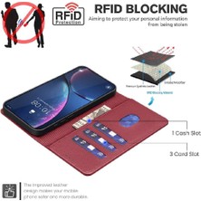 YH Market Realme 12 Pro 5g Için Flip Case Cüzdan Rfıd Engelleme Pu Deri Kart Tutucu (Yurt Dışından)