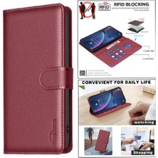 YH Market Oppo A79 5g Kart Tutucu Için Flip Case Kickstand Cüzdan Manyetik Pu Deri (Yurt Dışından)