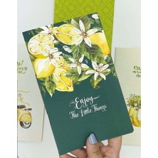 3'lü Limon Defter Set