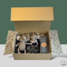 Baby Pinguini Babypinguini  Bebek Hediye Kutusu / Babyshower Yenidoğan Hediye Seti - Elephant Box 1