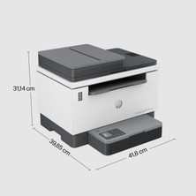 HP LaserJet Tank MFP 2602sdw Yazıcı, USB, Ethernet, Wifi, PDF'ye tarama, Çift Taraflı Tarama, E-Posta Tarama, Scan, Siyah Beyaz, 2R7F5A