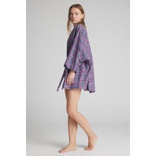 Christina's Storm Purple Paisley Limited Edition Kimono