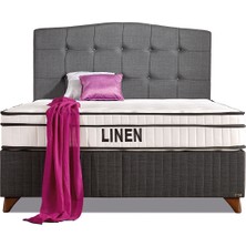 İmaj Linen Baza Çift Kişilik 200X200 cm (Yatak ve Başlık Fiyata Dahil Değildir)