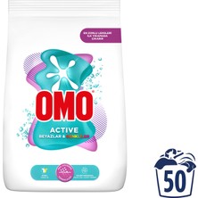 Omo Active Beyazlar & Renkliler Toz Deterjanı 7.5 KG