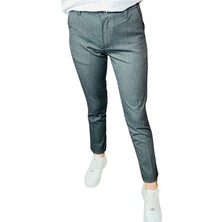 CMZ Collection Kadın Dar Kesim Günlük Bilek Boy Okul Pantolonu