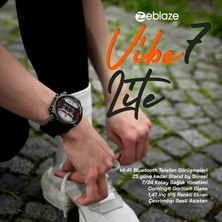 Zeblaze Vibe 7 Lite Green Akıllı Saat - Yeşil, SpO2 (Kan oksijeni) İzleme, Uyku İzleme, Suya Dayanıklı, Çoklu Spor Modları