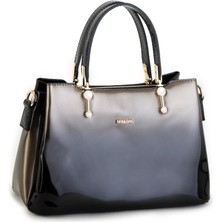 Nas Bag Kadın El Çantası Gri  Dumanlı