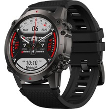 Zeblaze Vibe 7 Lite Black Akıllı Saat - Siyah, SpO2 (Kan oksijeni) İzleme, Uyku İzleme, Suya Dayanıklı, Çoklu Spor Modları