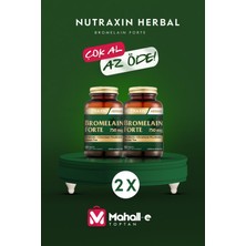 Nutraxin Bromelain Forte 60 Tablet 2'li