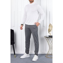 CMZ Collection Erkek Genç Boy Arka Cepli Günlük Lise Okul Pantolonu