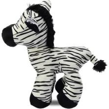 Periyedi Peluş Oyuncak Sevimli Zebra-Zürafa-Eşşek 30 cm 3 Adet