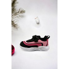 Memory Foam Çift Bant Işıklı Unisex Çocuk Spor Sneakers