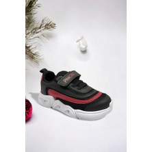 Memory Foam Çift Bant Işıklı Unisex Çocuk Spor Sneakers