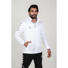 Hummel 940631-9001 Dream Unisex Su Geçirmez Astarlı Yağmurluk Beyaz