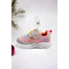 Memory Foam Tabanlı Cırt Cırtlı Unisex Çocuk Spor Sneakers