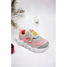 Memory Foam Tabanlı Cırt Cırtlı Unisex Çocuk Spor Sneakers