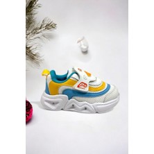 Memory Foam Tabanlı Cırt Cırtlı Unisex Çocuk Spor Sneakers