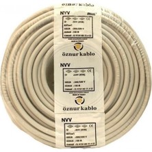 Öznur Kablo 3x2,5 Mm² Nhxmh Yanmaz Antigron Kablo