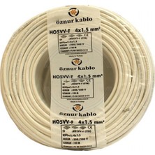 Öznur Kablo 4x1,5 Mm² Ttr