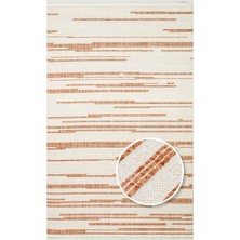 Eko Halı Joy 01 Terra Hav Toz Vermeyen Yumuşak Dokulu Etnik Desenli Modern Iskandinav Kaliteli Halı