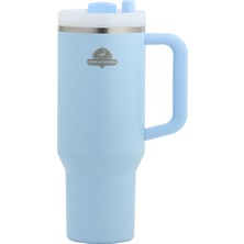 Aventurar Pipetli Termos Mug 1.2 Lt Mavi