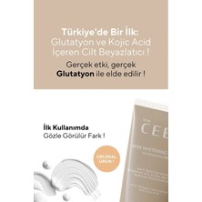 The Ceel 2'li Cilt Beyazlatıcı Aydınlatıcı Glutatyonlu Leke Karşıtı Krem Kolajen, Niacinamide & Kojik Asitli 50 ml