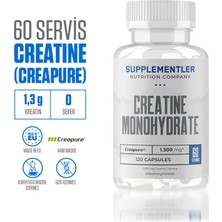 Supplementler Creatine (Creapure®) 120 Kapsül